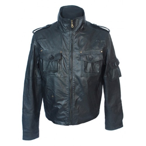 DS-FLJ-1003-Fashion Leather Jacket